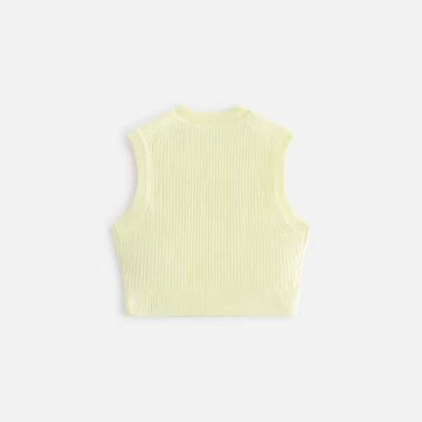 Whitley Plush Rib Knit Vest | Kith Women Cheap