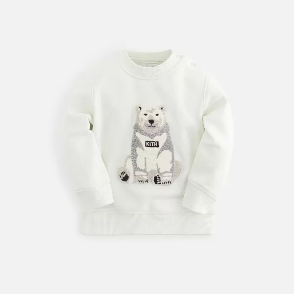Kithmas Baby Polar Bear Crewneck | Kith Baby Shop