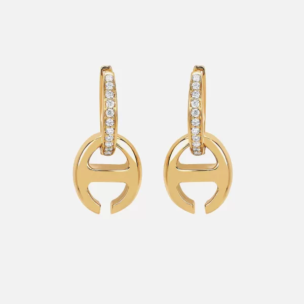 Klaasp Earrings With Diamonds | Hoorsenbuhs Shop