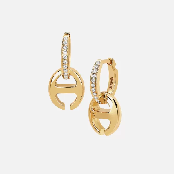 Klaasp Earrings With Diamonds | Hoorsenbuhs Shop
