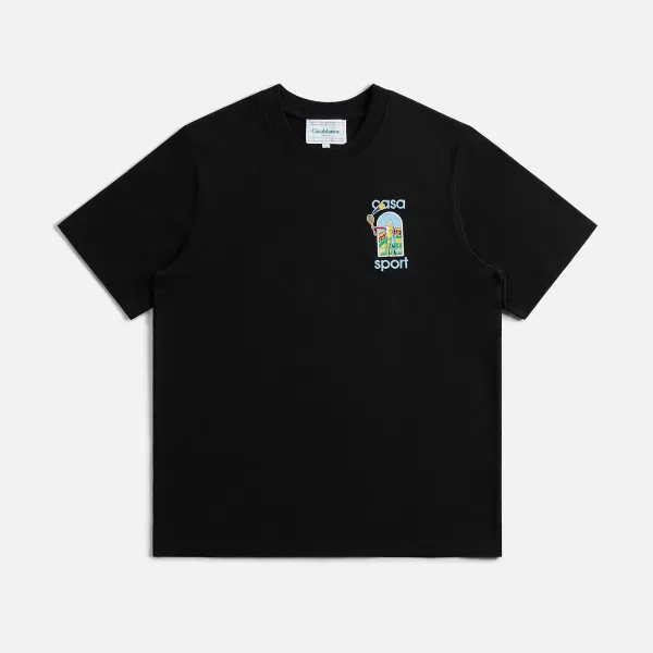 Le Jeu Colore Screen Printed Tee | Casablanca Cheap