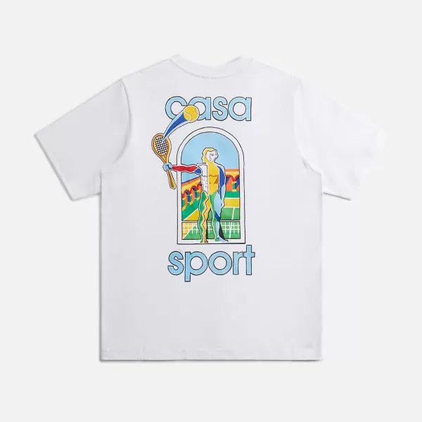 Le Jeu Colore Screen Printed Tee | Casablanca Shop