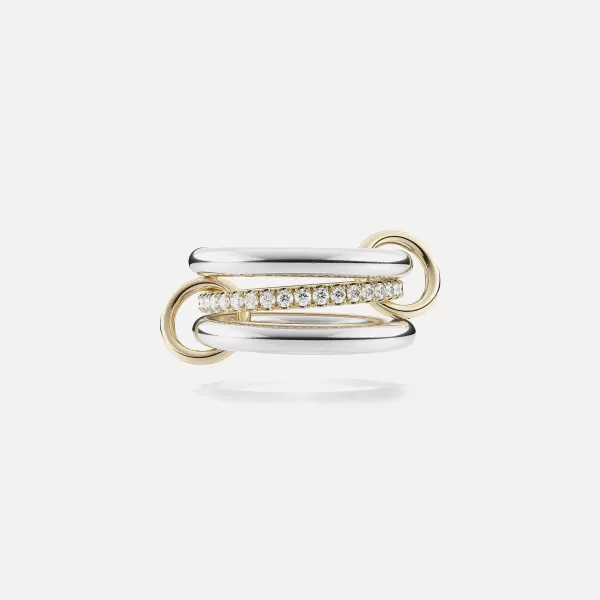Libra Sg Petite 3 Link Ring | Spinelli Kilcollin Store