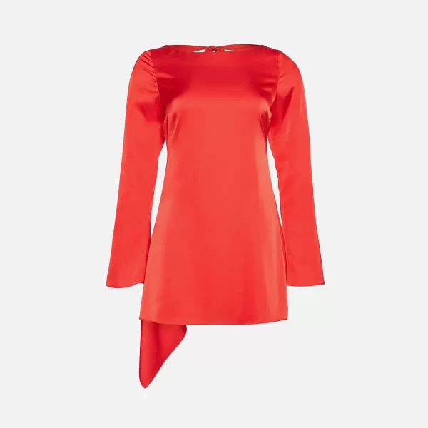 Lleo Satin Dress | GUIZIO New