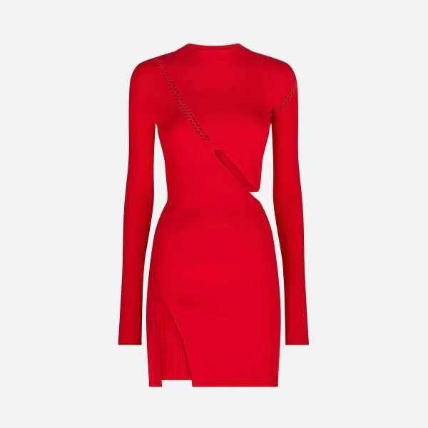 Long Sleeve Mini Dress | The Attico Best Sale