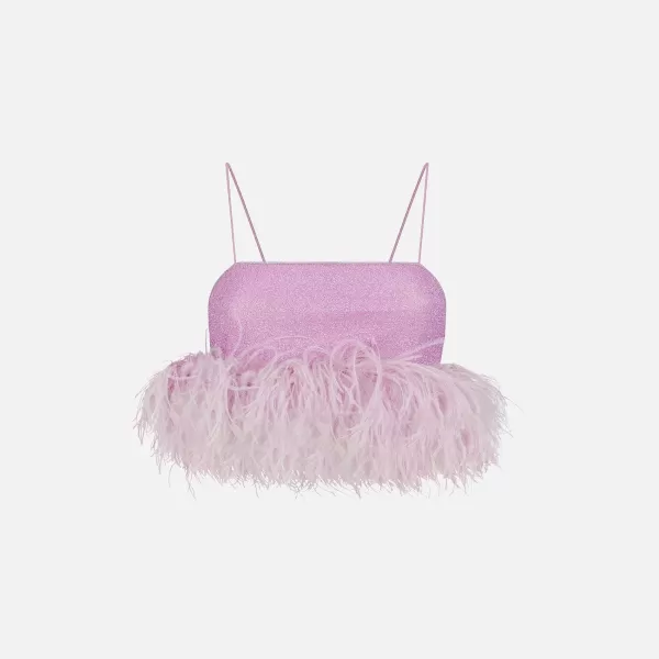 Lumiere Plumage Top | Oseree Fashion