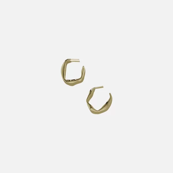 Medium Onda Hoops | Faris Fashion