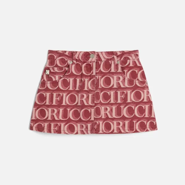 Monogram Mini Skirt | Fiorucci Hot