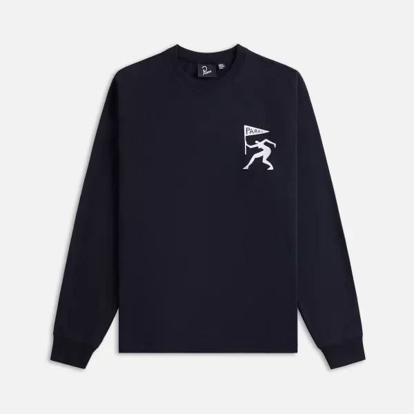 Neurotic Flag Long Sleeve Tee | by Parra Best Sale