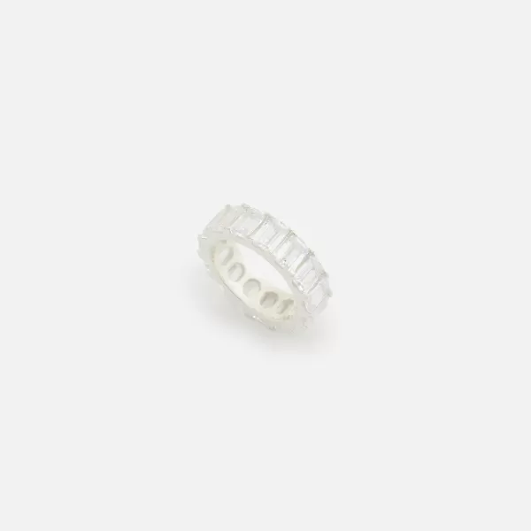 Octagon Eternity Ring Sterling | Hatton Labs New