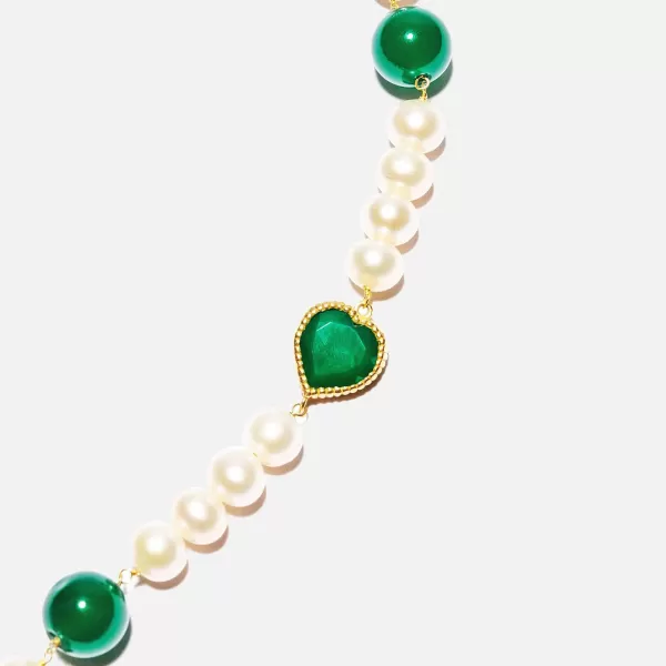 Onyx Freshwater Pearl Necklace | VEERT Best Sale