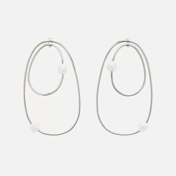 Orbit Medium Swipe Earrings | Coperni Outlet