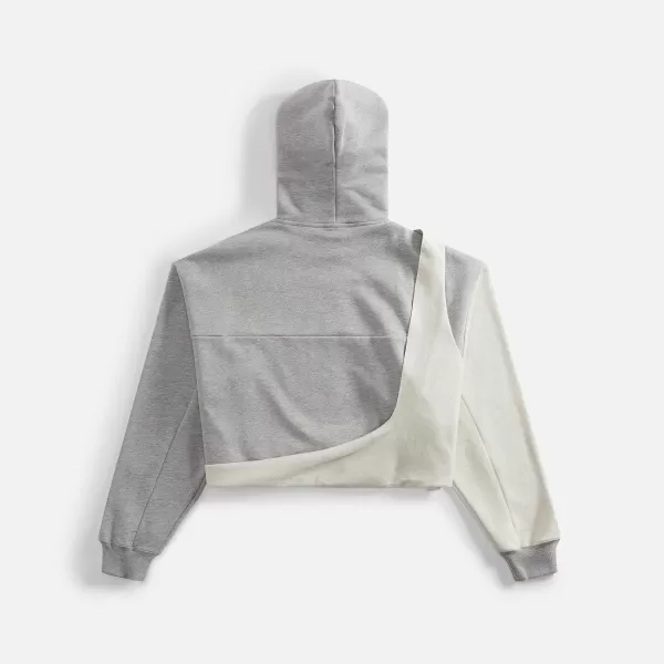 Otto Cropped Drape Hoodie | Ottolinger Flash Sale