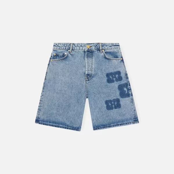 Patch Denim Short | Ganni Shop