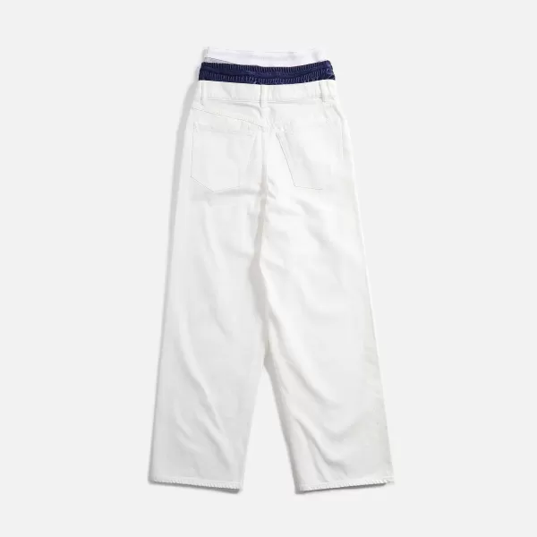 Pre-Styled Tri-Layer 5 Pocket Jean | T by Alexander Wang Clearance