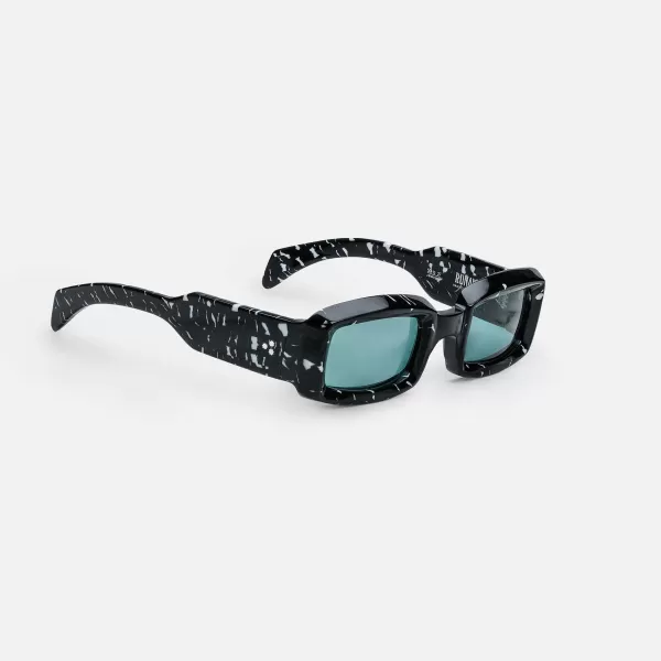 Runaway Marble Frame Seagreen Lens Silver Hardware | Jacques Marie Mage Hot