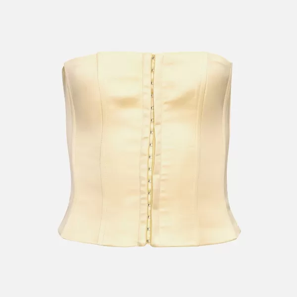 Satin Corset | GUIZIO Cheap