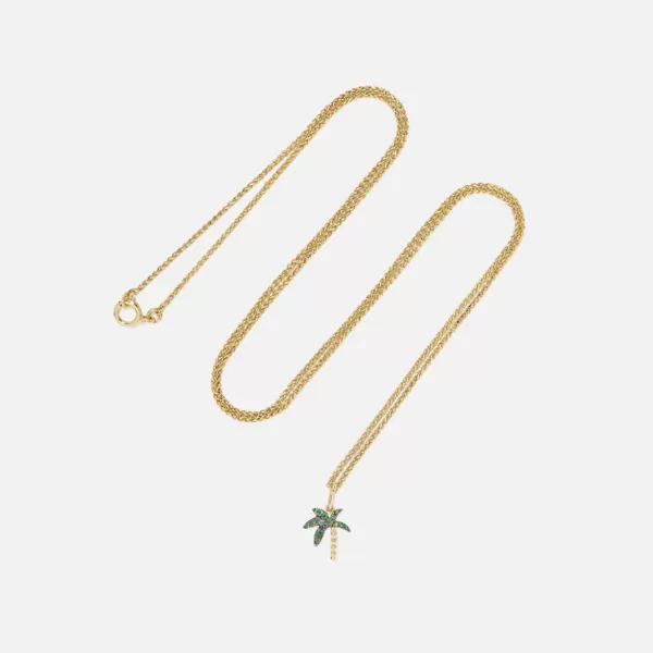 Sautoir Mini Palmier Necklace | Yvonne Leon Online