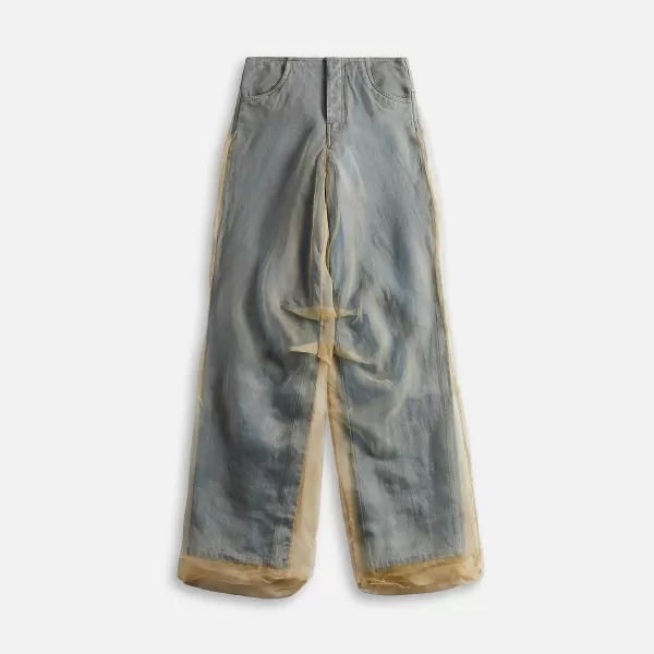 Silk Parchment Denim Jean | Christopher Esber Online