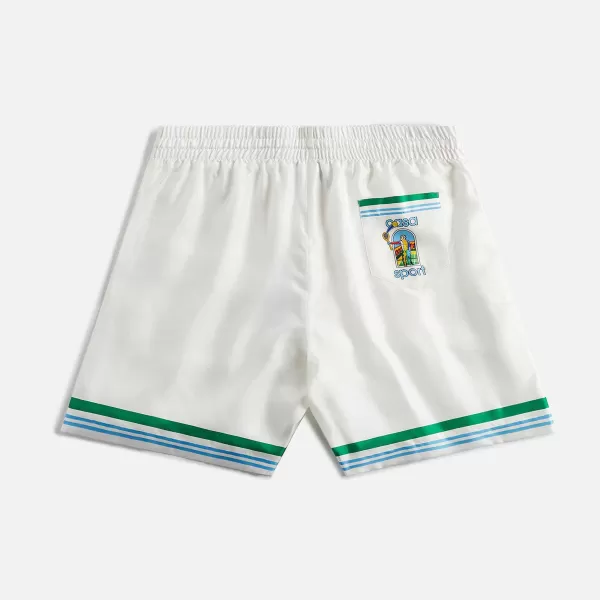 Silk Shorts With Drawstrings | Casablanca Shop