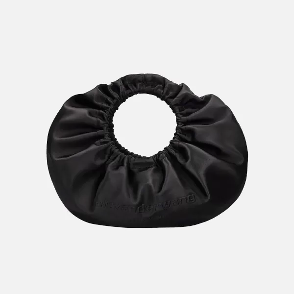 Small Crescent Top Handle Satin Bag | Alexander Wang Online