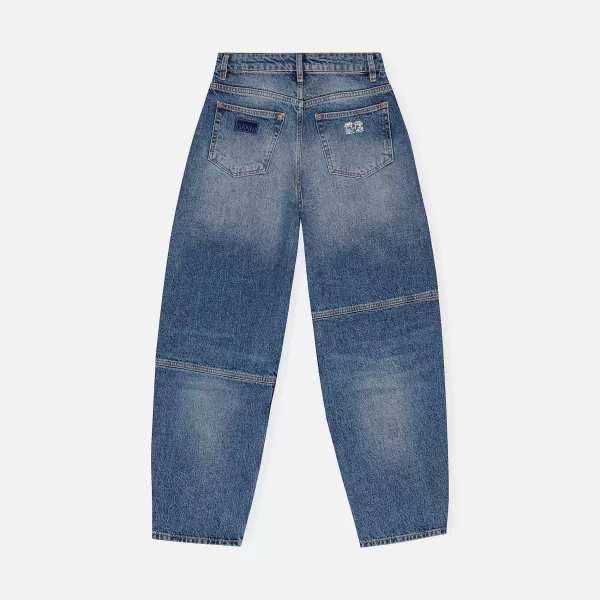 Sparkle Logo Denim Stary | Ganni Sale