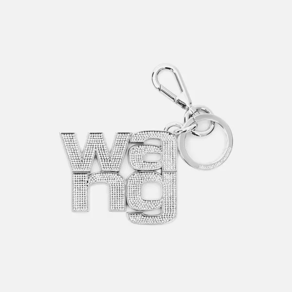 Stacked Wang Diamonte Keychain | Alexander Wang Sale