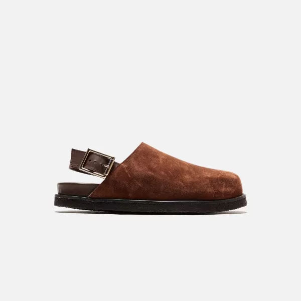Strapped Mule Suede | VINNY's Clearance