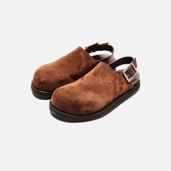 Strapped Mule Suede | VINNY's Clearance