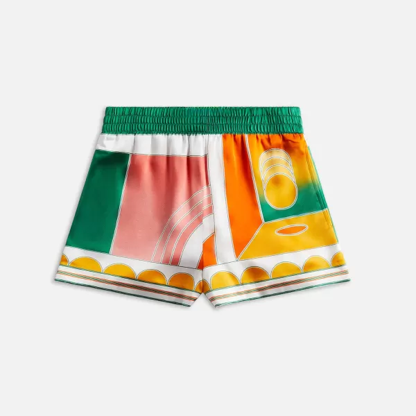 Summer Court Silk Shorts With Drawstrings | Casablanca Sale
