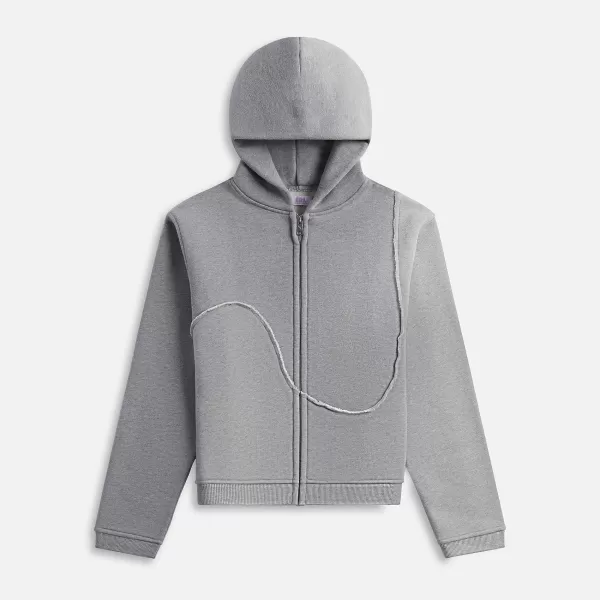 Swirl Zipped Hoodie | ERL Online
