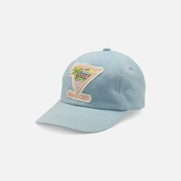 Tennis Club Icon Embroidered Cap | Casablanca Store