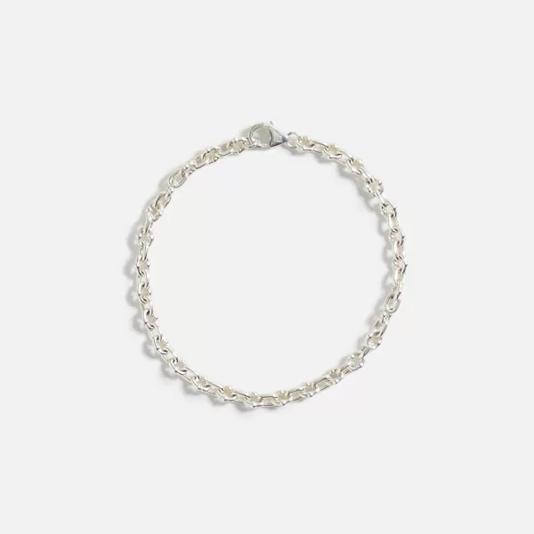 Thin Umlaut Link Bracelet | Greg Yuna Online