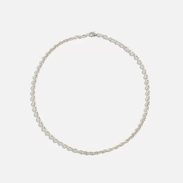 Thin Umlaut Link Necklace | Greg Yuna Best