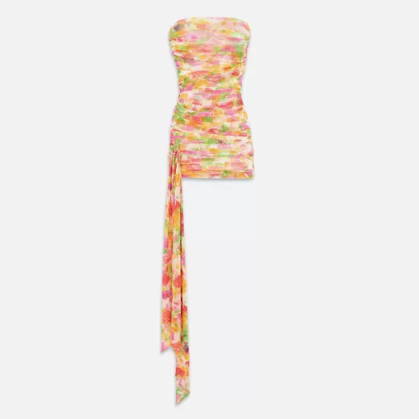 Tulle Fleurs Dress | Saint Laurent Hot