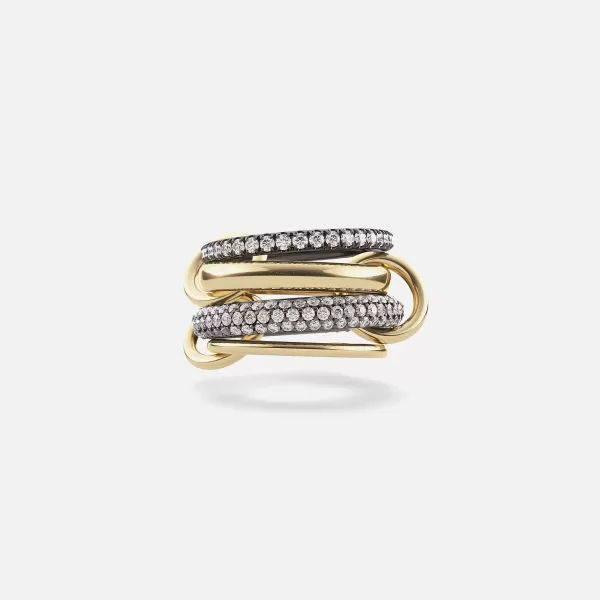 Vega Gold 3 Link Ring | Spinelli Kilcollin Cheap
