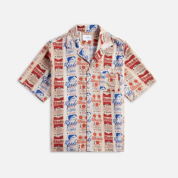 Voyage De Silk Shirt | Rhude Outlet