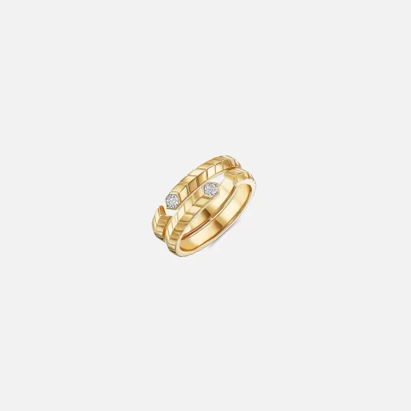 Vuoto Double Band Ring | VL Cepher Clearance