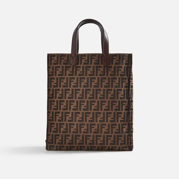 Wgaca Fendi Zucca Vertical Tote | What Goes Around Comes Around Online