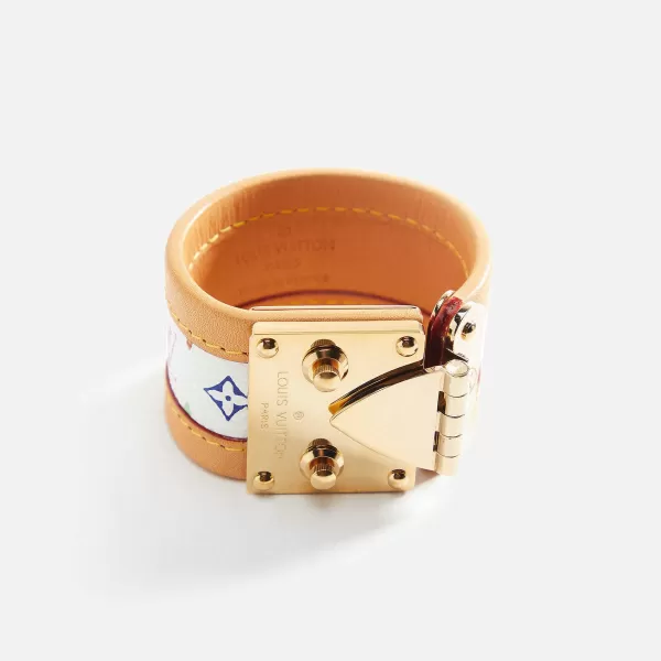 Wgaca Louis Vuitton Serrure Bracelet | What Goes Around Comes Around Discount