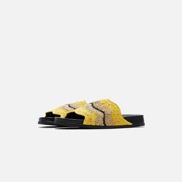 X No Vacancy Inn Slide Rafia Waves | Marni Outlet