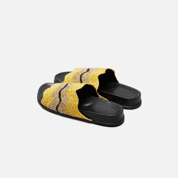 X No Vacancy Inn Slide Rafia Waves | Marni Outlet