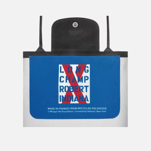 X Robert Indiana Tote Bag | Longchamp Online