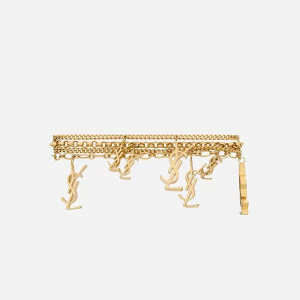 Ysl Charm Braclet | Saint Laurent Discount