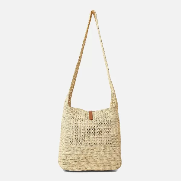 Ysl Fantaisie Raffia Crochet Hobo | Saint Laurent New
