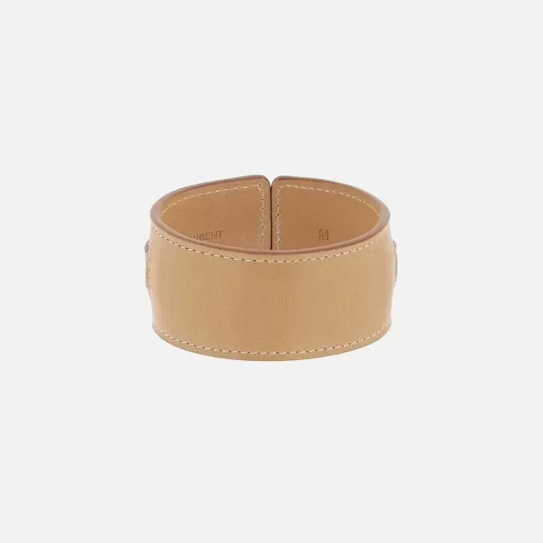 Ysl Leather Bracelet | Saint Laurent Hot
