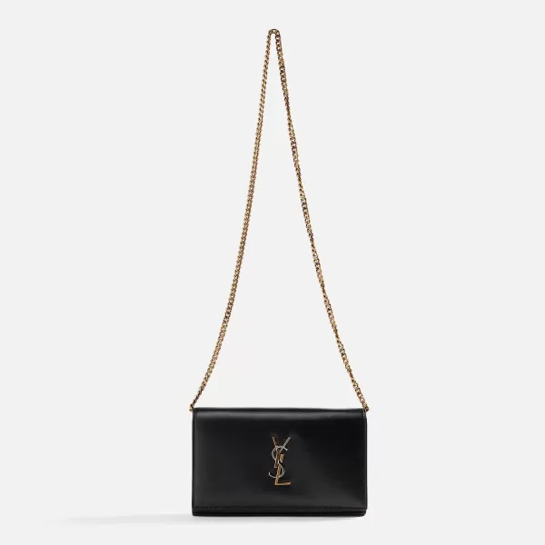 Ysl Tricolor Hardware Chain Wallet | Saint Laurent Clearance